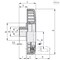 Elesa Fold-away handle, stainless steel boss, VDSC.160-GXX2 SST-12+IR VDSC-GXX-SST+IR - alternate 2